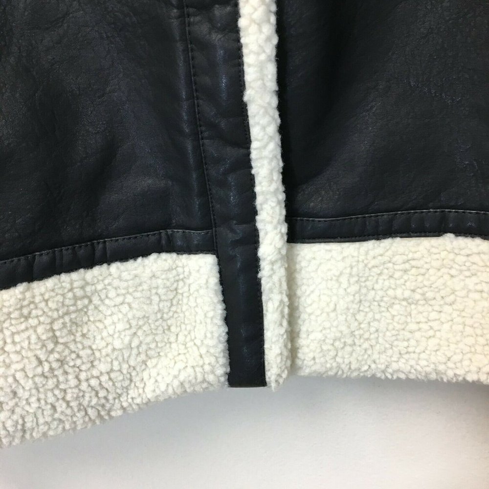 Universal Thread Plus Size Sherpa Moto Jacket - Picture 9 of 12